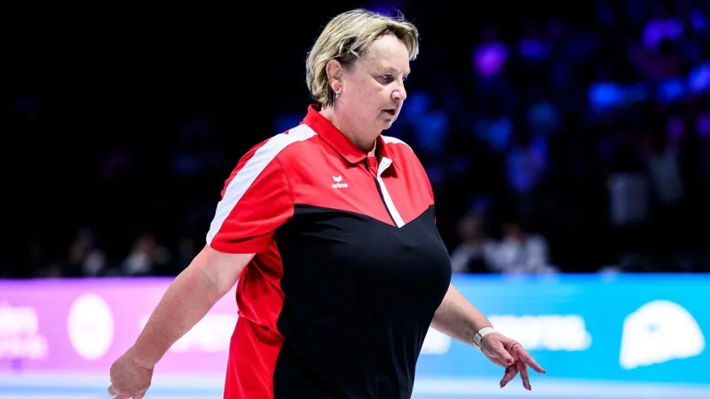 Geht mit Erfolg in die Rente: Trainerin Gabriele Frehse. - &copy; Tom Weller/dpa