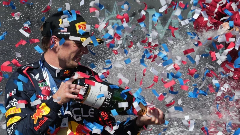 Derzeit fast unschlagbar: Max Verstappen. - © Eric Gay/AP/dpa