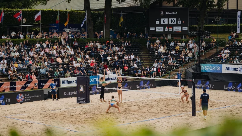Der Deutsche Volleyball-Verband hat einen neuen Beach-Bundestrainer. (Archivbild). - &copy; Marius Becker/dpa