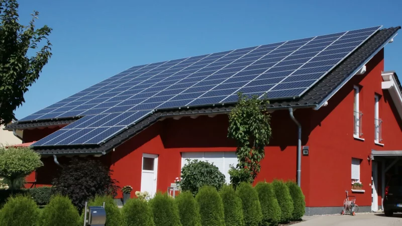 Wer Strom aus seiner Photovoltaikanlage ins Netz einspeist, kann sich &uuml;ber eine Einspeiseverg&uuml;tung freuen &ndash; vorausgesetzt, die Anlage ist korrekt angemeldet. - &copy; Nestor Bachmann/dpa-tmn