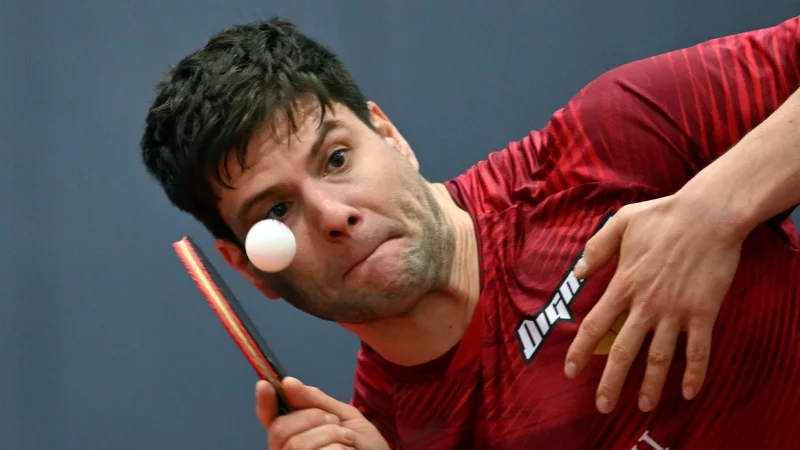 Tischtennis-Star Dimitrij Ovtcharov. - &copy; Federico Gambarini/dpa