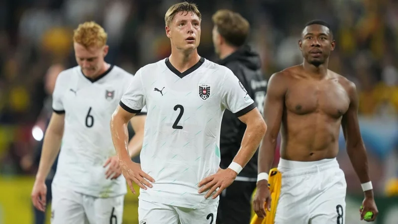 Österreich verpasste in der WM-Qualifikation eine Vorentscheidung. - © Andreea Alexandru/AP/dpa