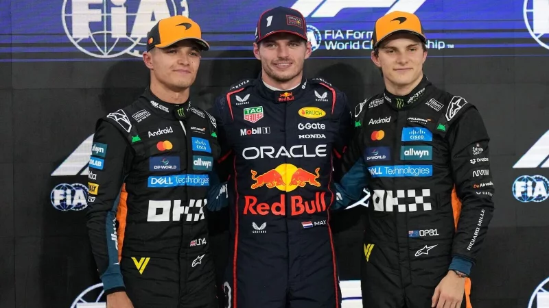 Einer der drei wird am Sonntag den Titel holen. - © Darko Bandic/AP/dpa