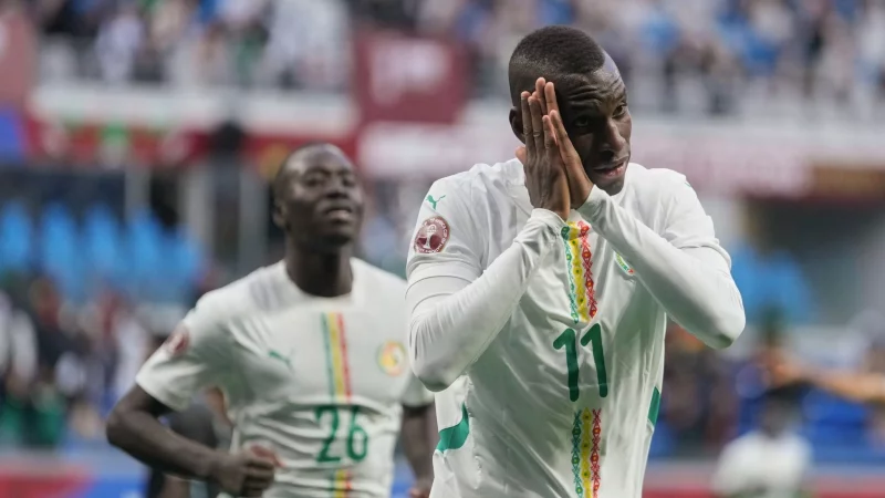 War der Matchwinner f&uuml;r Senegal: Nicolas Jackson - &copy; Mosa\\\'ab Elshamy/AP/dpa