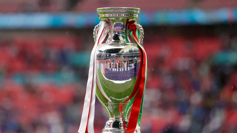 Der Europameister 2028 wird wieder im Wembley-Stadion gek&uuml;rt. - &copy; Carl Recine/Pool Reuters/AP/dpa