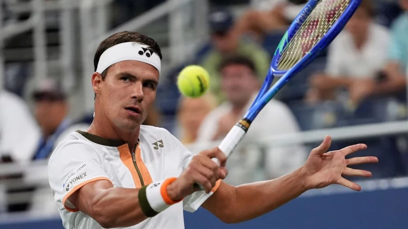 In Wien ohne Chance gegen Jannik Sinner: Daniel Altmaier. - © Frank Franklin II/AP/dpa