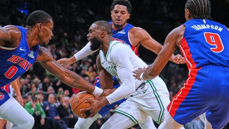 Die Celtics fanden am Ende keinen Ausweg gegen die Pistons. - &copy; Charles Krupa/AP/dpa