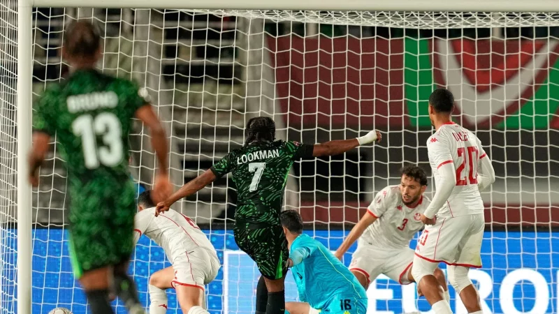 Der Ex-Leipziger Ademola Lookman lie&szlig; Nigeria jubeln. - &copy; Mosa\\\'ab Elshamy/AP/dpa