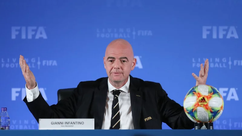Die FIFA mit Pr&auml;sident Gianni Infantino richtet einen Sonderfonds ein. - &copy; Ding Ting/Xinhua/dpa