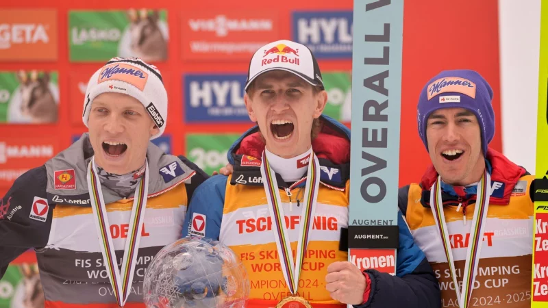 &Ouml;sterreichs Trio ist zum Weltcup-Auftakt vorne. (Archivbild) - &copy; Darko Bandic/AP/dpa
