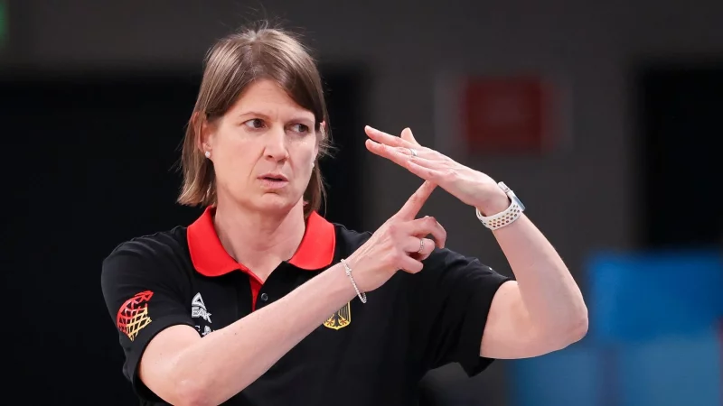 Ihre Zeit beim DBB endet: Lisa Thomaidis. - &copy; Christian Charisius/dpa