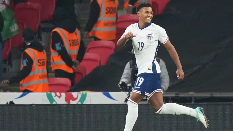 Ollie Watkins erzielte ein Tor für England - © Frank Augstein/AP/dpa