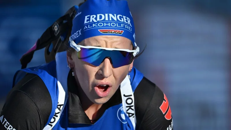 Franziska Preuß verpasst schon vier Einzelrennen in der noch jungen Saison. (Archivbild) - © Martin Schutt/dpa