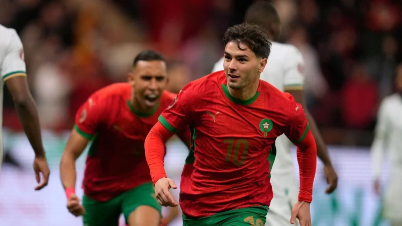 Erl&ouml;ste den Afrika-Cup-Gastgeber mit seinem F&uuml;hrungstor: Brahim D&iacute;az - &copy; Mosa\\\'ab Elshamy/AP/dpa