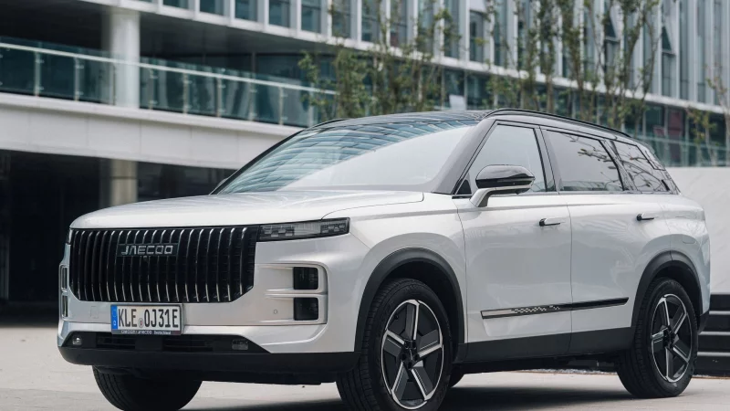 Als erstes Modell f&uuml;r Deutschland wird der Jaecoo 7 zu Preisen ab 36.900 Euro auf den Markt kommen. - &copy; Chery/dpa-tmn