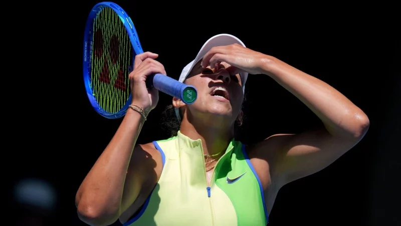 Titelverteidigerin Madison Keys ist in Melbourne im Achtelfinale ausgeschieden. - &copy; Mark Baker/AP/dpa