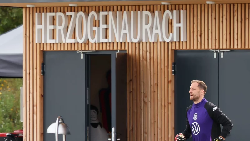 In Herzogenaurach war die DFB-Elf in den vergangenen Jahren regelm&auml;&szlig;ig zu Gast. (Archivfoto) - &copy; Christian Charisius/dpa