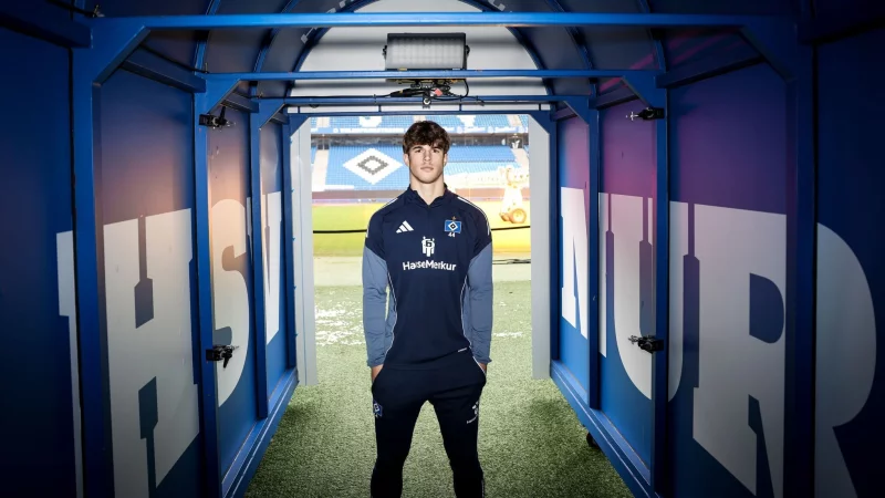 Gro&szlig;e Abwehrhoffnung: Der Kroate Luka Vuskovic. - &copy; Christian Charisius/dpa