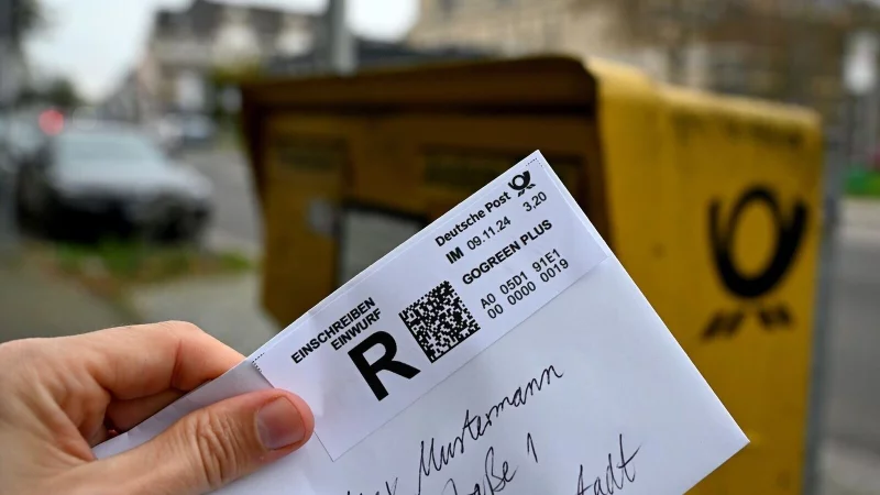 Geht schneller als der Standardbrief: Das Post-Einschreiben mit Einwurf ist allerdings auch teurer. - &copy; Wolf von Dewitz/dpa