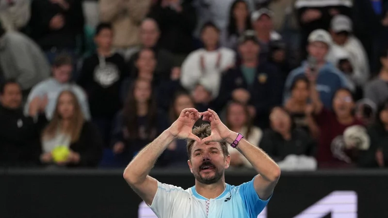 Die Reise von Stan Wawrinka bei den Australian Open geht weiter. - &copy; Asanka Brendon Ratnayake/AP/dpa