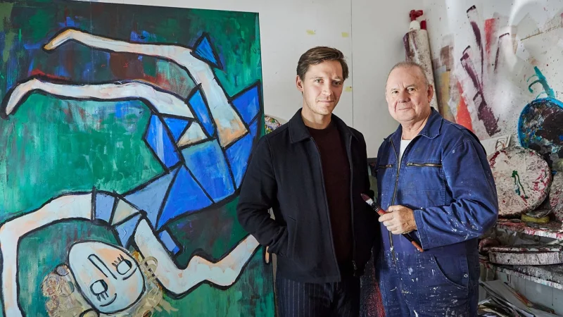 Unfallopfer und Unfallfahrer entwickeln eine besondere Freundschaft - Alfred (Joachim Kr&oacute;l, rechts) und Denis (Jonas Nay). - &copy; Andrea Kueppers/SWR Presse/Bildkommunikation/dpa