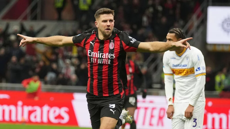 Er kam, traf und siegte: Niclas F&uuml;llkrug. - &copy; Antonio Calanni/AP/dpa