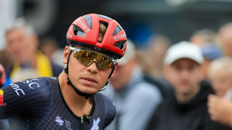 Marius Mayrhofer st&uuml;rzte schwer bei der Tour Down Under. (Archivbild) - &copy; Jan Woitas/dpa