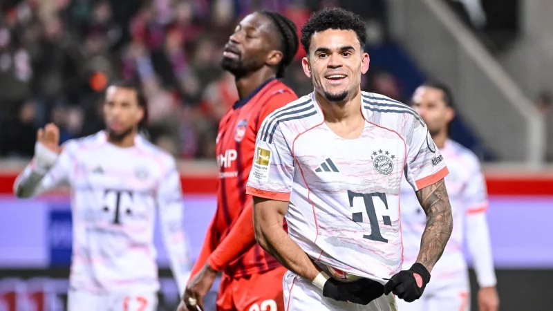 Bayern-St&uuml;rmer Luis D&iacute;az ist nun auch unter die S&auml;nger gegangen. (Archivbild) - &copy; Harry Langer/dpa