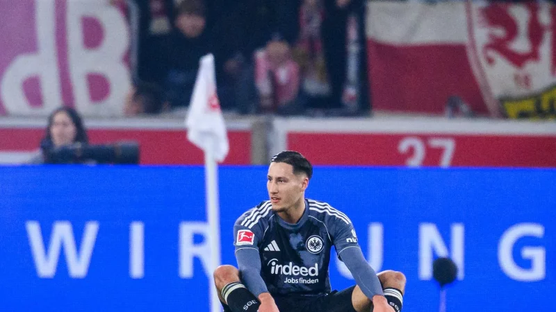 Younes Ebnoutalib f&auml;llt vorerst aus. - &copy; Tom Weller/dpa