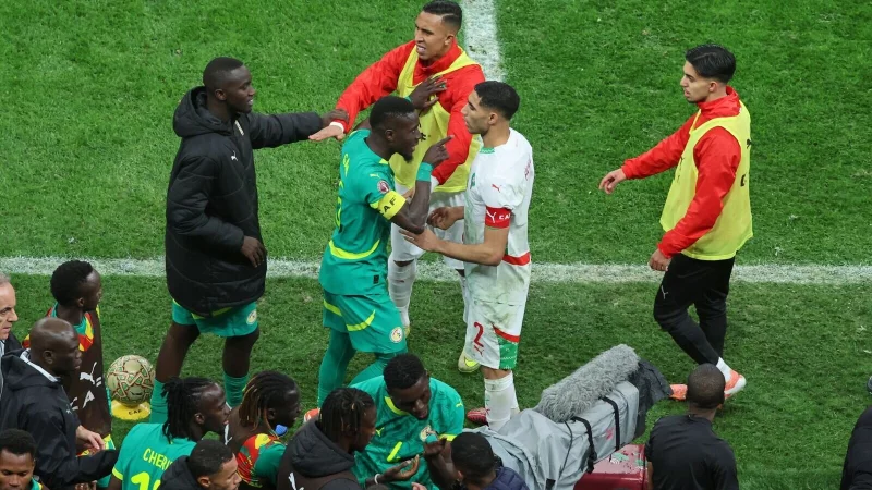 Beim Finale des Afrika Cups gab es reichlich &Auml;rger. - &copy; Youssef Loulidi/AP/dpa