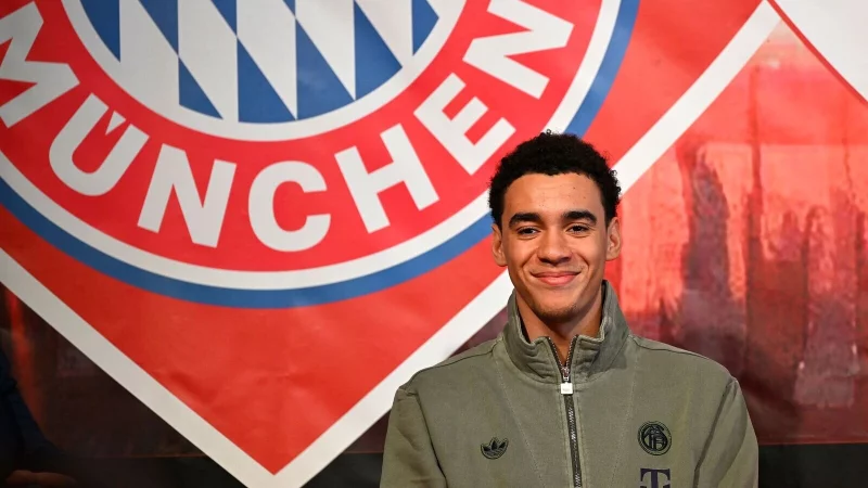 Freut sich auf die R&uuml;ckkehr in den Bayern-Kader: Jamal Musiala. (Archivbild) - &copy; Uwe Lein/dpa