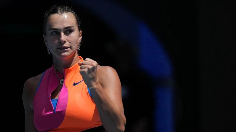 Aryna Sabalenka steht bei den Australian Open im Viertelfinale. - &copy; Dita Alangkara/AP/dpa