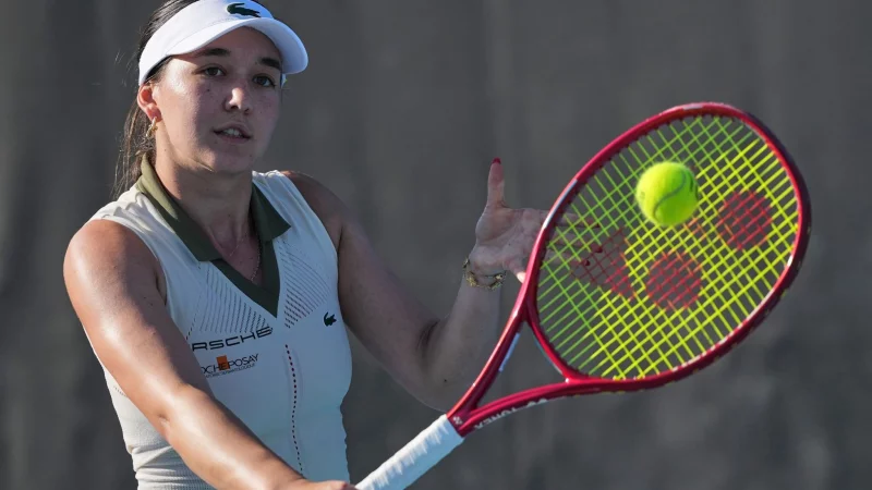 Eva Lys erlebte bei den Australian Open eine bittere Entt&auml;uschung. - &copy; Dar Yasin/AP/dpa