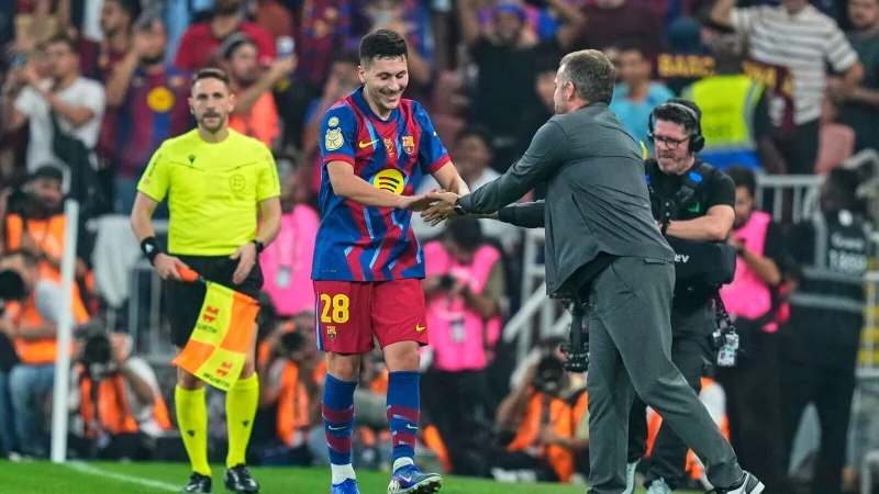 Da freut sich auch Trainer Flick. - &copy; Altaf Qadri/AP/dpa