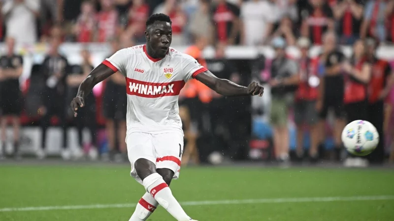 Abschied vom VfB Stuttgart: Angreifer Silas geht nach Mainz. (Archivbild) - &copy; Bernd Thissen/dpa