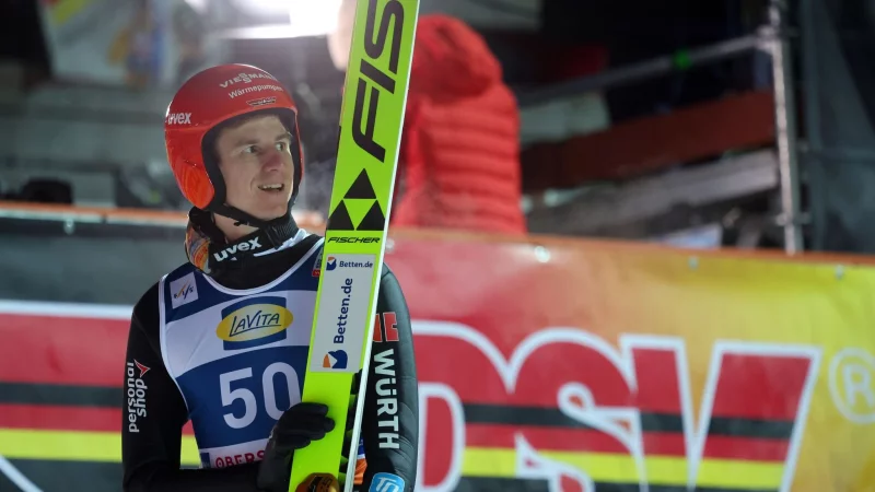Karl Geiger ist in Oberstdorf dabei. (Archivbild) - &copy; Karl-Josef Hildenbrand/dpa