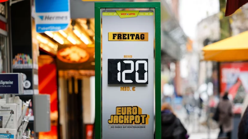 120 Millionen Euro: Das ist der H&ouml;chstgewinn, der im Eurojackpot erspielt werden kann. - &copy; Thomas Banneyer/dpa/dpa-tmn