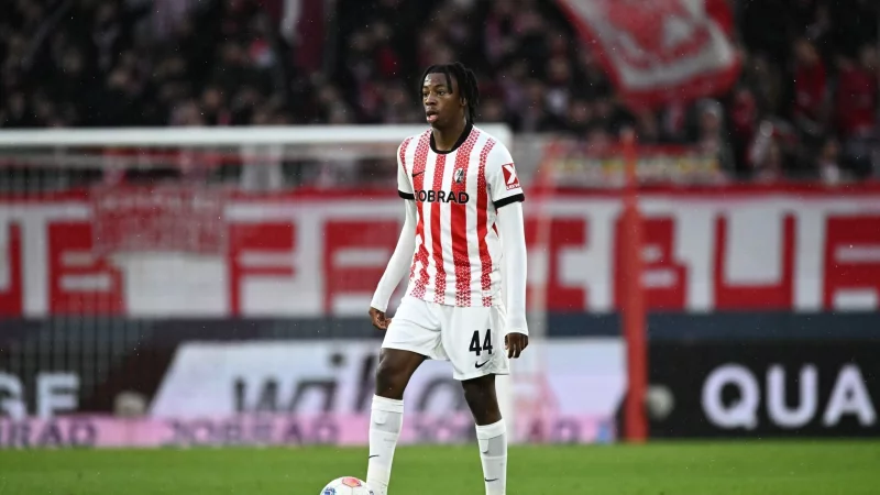 Beim SC fest eingeplant: Johan Manzambi - &copy; Silas Stein/dpa