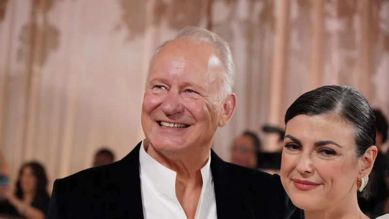 Stellan Skarsgard gewinnt den Golden Globe als bester Nebendarsteller in einem Spielfilm. - &copy; Jordan Strauss/Invision/AP/dpa