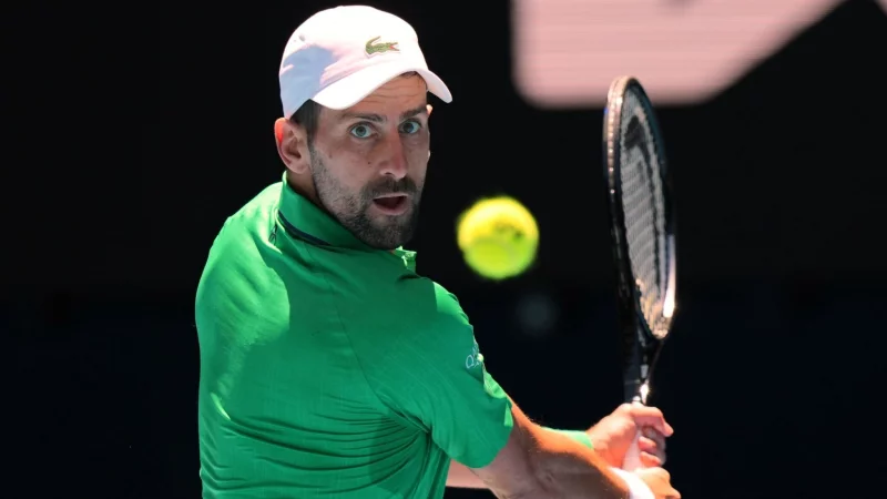 Novak Djokovic kann wegen der Verletzung seines n&auml;chsten Gegners Kr&auml;fte sparen. - &copy; Aaron Favila/AP/dpa