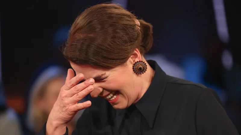 Susanne Daubner nimmt kleine Pannen oft mit Humor. (Archivbild) - &copy; Ulrich Perrey/dpa