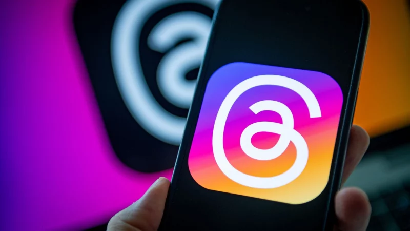 Ab dem 26. Januar werden Werbeanzeigen in den Timelines der Threads-User schrittweise starten. - &copy; Zacharie Scheurer/dpa-tmn