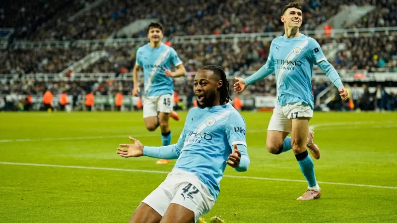 Erst seit ein paar Tagen im Team und schon der Matchwinner: Antoine Semenyo. - &copy; Dave Thompson/AP/dpa