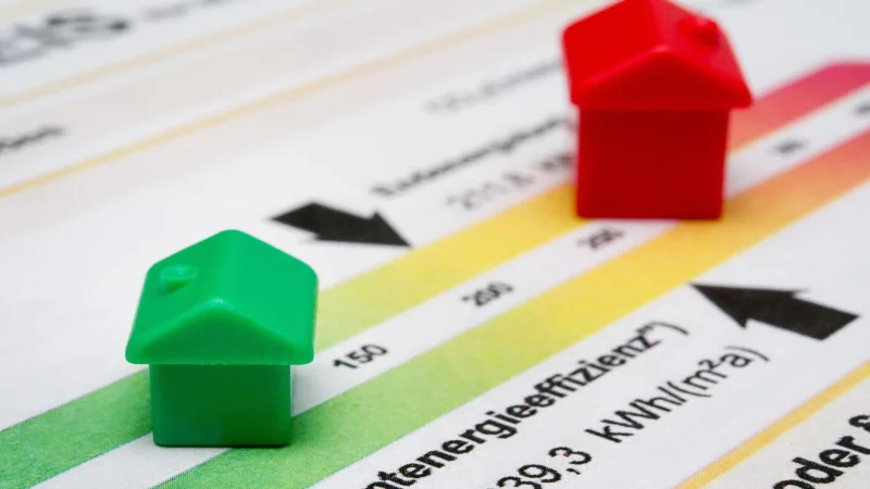 Neue Skala von A bis G: Ab Mai 2026 &auml;ndern sich die Bewertungsklassen von Energieausweisen. - &copy; Franziska Gabbert/dpa-tmn