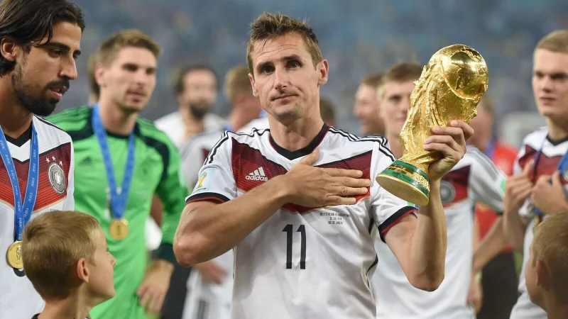 Miroslav Klose ist der WM-Rekordtorsch&uuml;tze. (Archivbild) - &copy; picture alliance / dpa