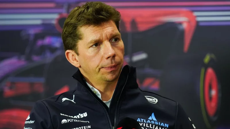 Sorgenfalten bei Williams-Teamchef James Vowles. (Archivbild) - &copy; David Davies/PA Wire/dpa