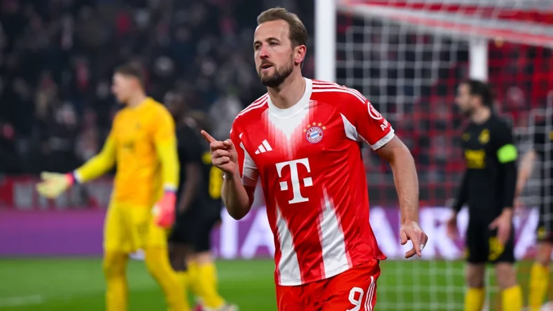 F&uuml;r jedes Tor ein Schnitzel: Harry Kane spricht &uuml;ber eine leckere Lieferung. - &copy; Sven Hoppe/dpa