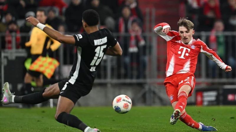 Sorgte mit seiner Schw&auml;rmerei f&uuml;r Real Madrid f&uuml;r Wirbel: Bayern-Jungstar Lennart Karl. - &copy; Sven Hoppe/dpa