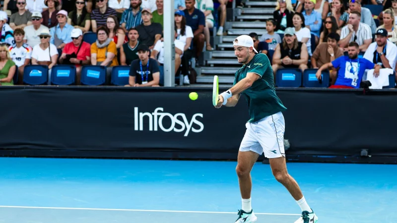 Jan-Lennard Struff hat den Einzug in die zweite Runde von Melbourne verpasst. - &copy; Frank Molter/dpa