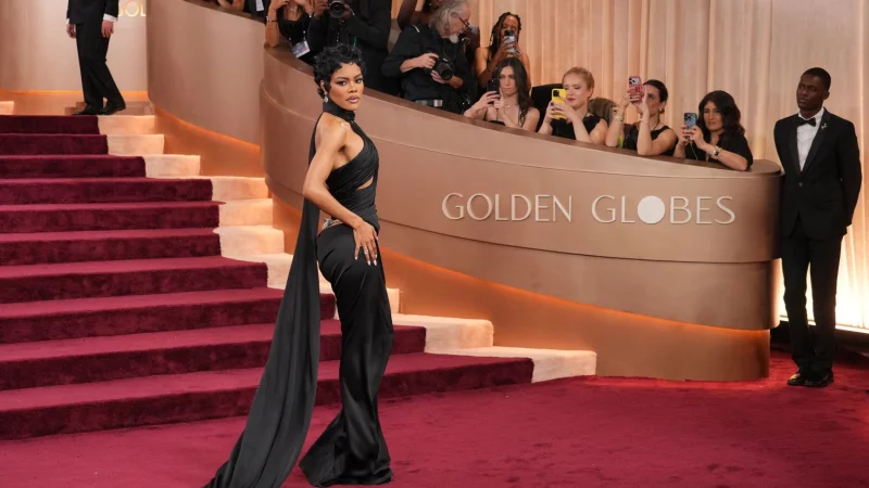 Teyana Taylor gewinnt mit ihrer ersten Globe-Nominierung auf Anhieb die Troph&auml;e. - &copy; Jordan Strauss/Invision/AP/dpa